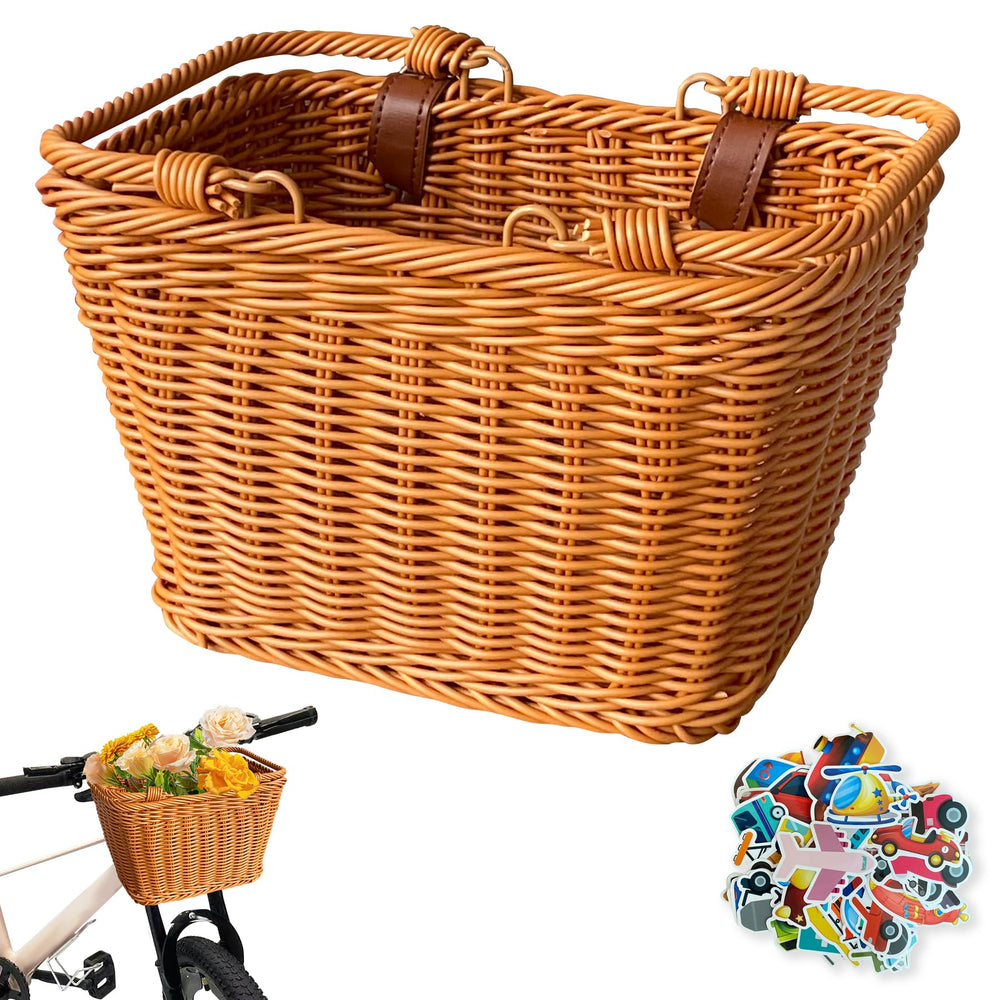RainFlowwer front packaging view showing woven basket benefits for charm