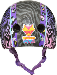 Raskullz side profile with silver star appliqués for visible style