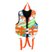 RAVE Sports front view showing bright vest and easy zip closure for safety