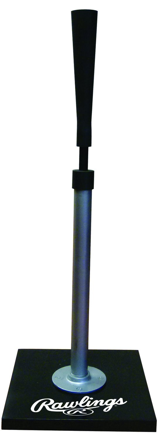 Rawlings pro model front view showing tee ready for stable hitting practice and reliable training
