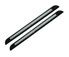 Raycharm front view awning light showing clean profile and bright beam benefit