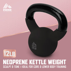 RBX kettlebell handle close-up showing wide grip that improves comfort and control
