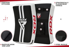 RDX curved profile close-up demonstrating arc that conforms to the holder for stability