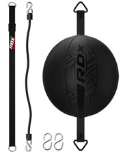 RDX front view speedball showing durable Maya Hide and quick rebound benefit
