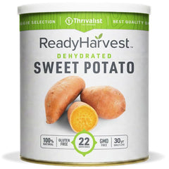 Ready Harvest can front view showing product and serving count benefits