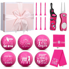 Realspring gift box front view showcasing pink kit and neat presentation