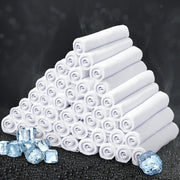 Redbaker front packaging showing full 50-piece towel set and bulk value