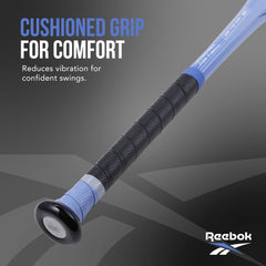 Reebok cushioned grip detail showing reduced vibration and secure hold