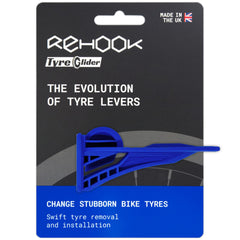 Rehook Tyre Glider 2 front view showing compact design and portability