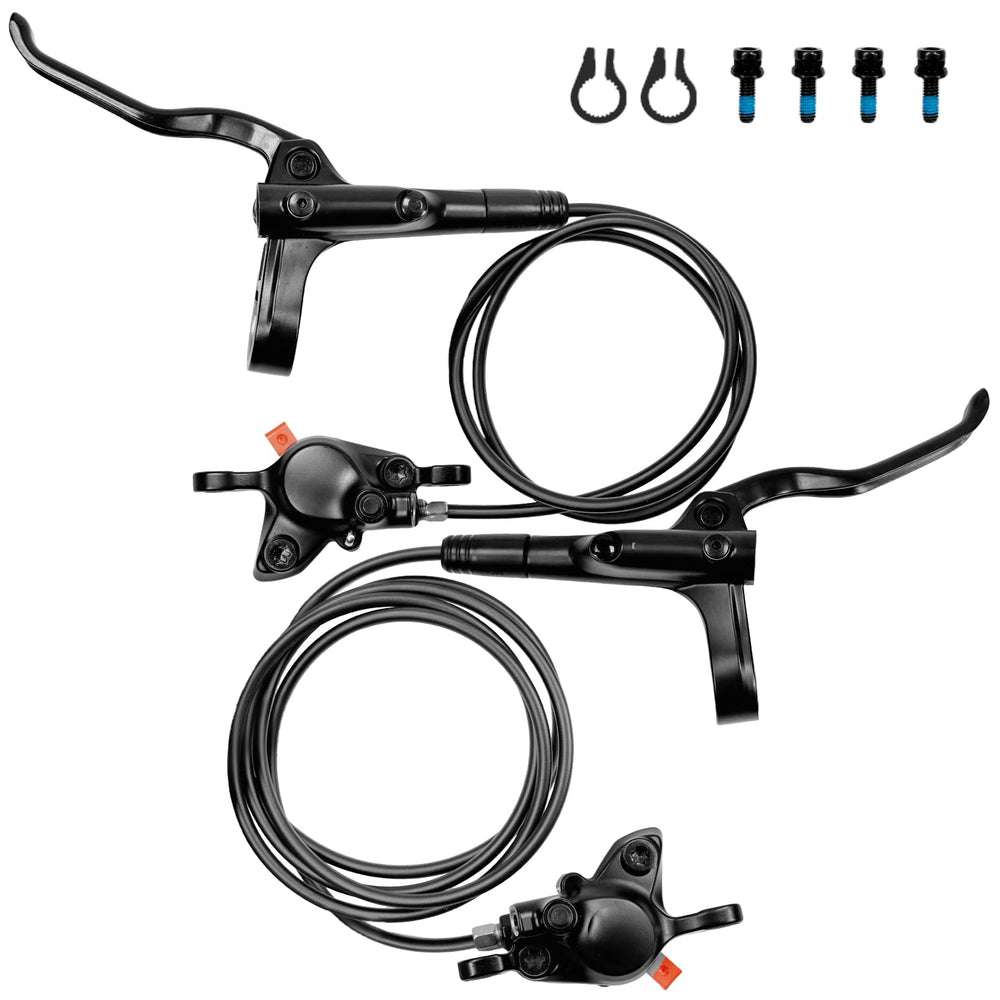 Relwears MT200 front caliper assembly showing compact design and consistent stopping