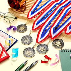 Remuuly medal worn on child at celebration, instant visible recognition and joy
