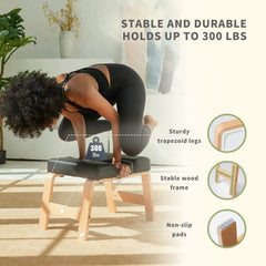 Restrial Life detachable block detail offering versatile yoga support