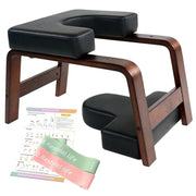 Restrial Life front view bench showing stable frame and cushion for safer inversions