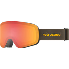 Retrospec Flume lens close-up highlighting scratch-resistant coating and crisp optics