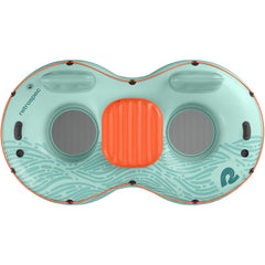 Retrospec Siesta Float Double built-in backrests for relaxed support on the water