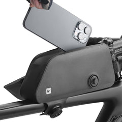 Rhinowalk front view showing top tube placement and low profile benefit