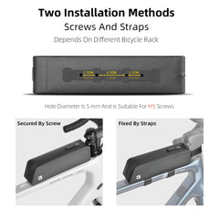 Rhinowalk zipper and seam detail illustrating splash protection advantage
