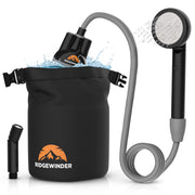 Ridgewinder front packaging showing kit contents and benefits for camping