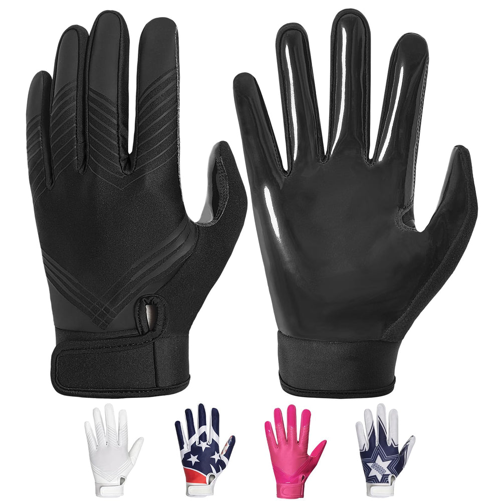RIGWARL front view showing glove design and fit benefit secure reception