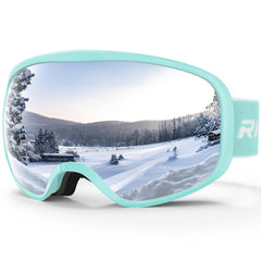 RIOROO front profile view showing full-coverage lens and strap for UV protection
