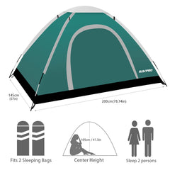 RISEPRO open interior with two people, demonstrating space and comfort for two