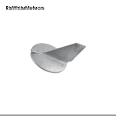 RisWhiteMeteors profile showing zinc edge shape for reliable sacrificial wear
