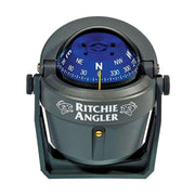 Ritchie RA-91 front view showing blue dial and no-glare gray case for clear headings