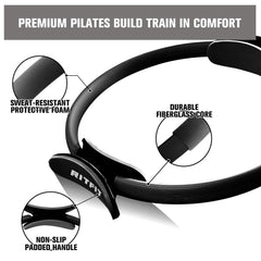RitFit 9.8 inch Pilates ball texture shot improving core stability drills