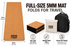 Roam & Wrap close-up of cork texture offering improved grip