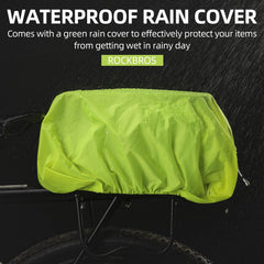 ROCKBROS shoulder strap attached to bag, enabling easy off-bike carrying