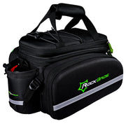 ROCKBROS front view of trunk bag showing sleek profile and secure mount
