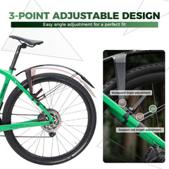 ROCKBROS iron support rod detail, stabilizes fender under load