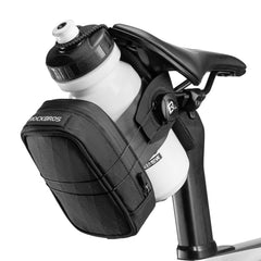ROCKBROS front view of saddle bag showing compact storage benefit