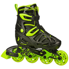 Roller Derby Tracer front profile showing secure buckle and fit benefit