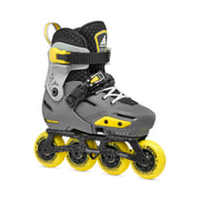 Rollerblade Apex Junior front view showing secure buckles and supportive shell for safer rides
