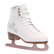 Rollerblade Diva front view showing white boot and supportive fit