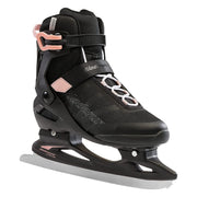 Rollerblade Igniter front view showing secure closures and stylish black rose gold finish for immediate comfort