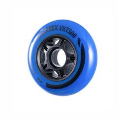 Rollerex side profile of 80mm wheel highlighting 24mm width and even tread for stable control