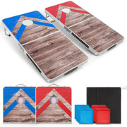 ropoda front view of folded boards showing compact portability and easy setup