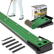 ropoda full front view showing 9ft mat and auto-return increases practice time