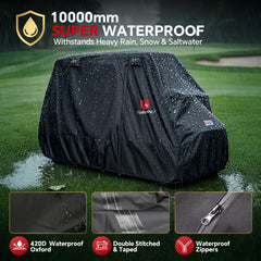 Rosefray close-up of 420D waterproof fabric highlighting durability