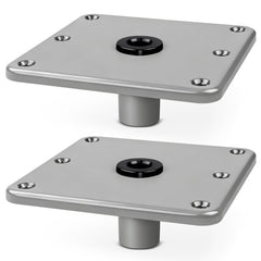 ROTFABRK front view of seat base showing sturdy flange and socket benefit durable mount