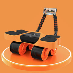 Royal Blaze front view ab roller showing compact stability and smoother roll