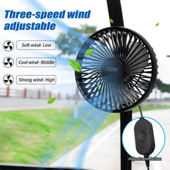 Roykaw side profile demonstrating 360-degree rotation for targeted airflow