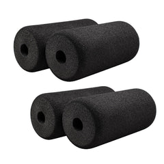 RSFCWS front view showing four black replacement foam rollers and protective cushioning