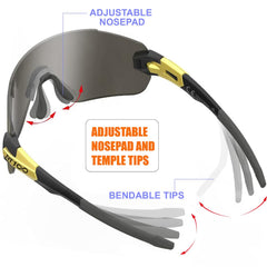 RT100 side shot highlighting flexible TR90 temple and secure fit