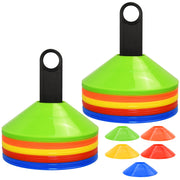 RUBY.Q front packaging of 100 disc cones shows included carry bags and colors for easy transport