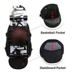 RUCYEN padded laptop compartment holding 15.6-inch laptop provides secure protection