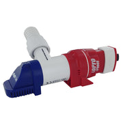Rule LP900S front profile showing compact low height and strong pumping