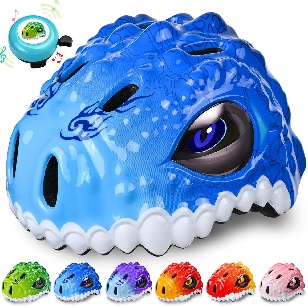 Safuty1st dinosaur helmet front view showing playful design and kid appeal